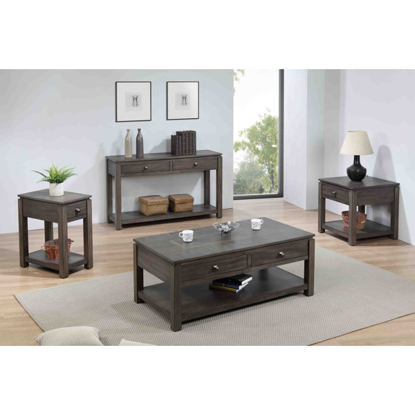 Greyleigh™ Moro 4 Piece Coffee Table Set & Reviews Wayfair